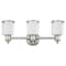 Livex Lighting Middlebush 3 Light Brushed Nickel Bath Vanity 40213-91 - alternate 4