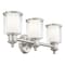Livex Lighting Middlebush 3 Light Brushed Nickel Bath Vanity 40213-91 - alternate 6