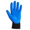 Kleenguard Coated Gloves, Nitrile, Crinkled, Palm, 3 Abrasion Level, Blue/Black, S (7) 1 PR 40225 - alternate 4