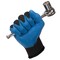 Kleenguard Coated Gloves, Nitrile, Crinkled, Palm, 3 Abrasion Level, Blue/Black, 2XL (11) 1 PR 40229 - alternate 6