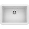 Blanco Ikon Silgranit 27" Apron-Front Farmhouse Kitchen Sink - White 402313 - alternate 1