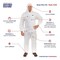 Bodyfilter 95+ Disposable Coverallss, Hooded Coverall, 4XL, Laminated Nonwoven, Elastic Wrist, Elastic Ankle 4028-4XL - alternate 2