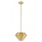 Livex Lighting Amsterdam 1 Light Satin Brass Mini Pendant 40401-12 - alternate 2
