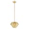 Livex Lighting Amsterdam 1 Light Satin Brass Mini Pendant 40401-12 - alternate 5