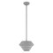 Livex Lighting Amsterdam 1 Light Nordic Gray Mini Pendant 40401-80 - alternate 1
