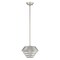 Livex Lighting Amsterdam 1 Light Brushed Nickel Mini Pendant 40401-91 - alternate 1
