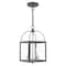 Livex Lighting Milford 2 Light Scandinavian Gray Convertible Pendant/Ceiling Mount 4041-76 - alternate 1