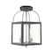 Livex Lighting Milford 2 Light Scandinavian Gray Convertible Pendant/Ceiling Mount 4041-76 - alternate 5