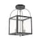 Livex Lighting Milford 2 Light Scandinavian Gray Convertible Pendant/Ceiling Mount 4041-76 - alternate 2