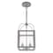 Livex Lighting Milford 2 Light Nordic Gray Convertible Mini Pendant/Ceiling Mount 4041-80 - alternate 2