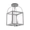 Livex Lighting Milford 2 Light Nordic Gray Convertible Mini Pendant/Ceiling Mount 4041-80 - alternate 7