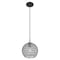 Livex Lighting Cassandra 1 Light Black Mini Pendant 40440-04 - alternate 5