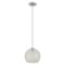 Livex Lighting Cassandra 1 Light Brushed Nickel Mini Pendant 40440-91 - alternate 2