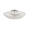 Livex Lighting Cassandra 3 Light Brushed Nickel Ceiling Mount 40446-91 - alternate 3