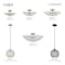 Livex Lighting Cassandra 3 Light Brushed Nickel Ceiling Mount 40446-91 - alternate 4