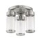 Livex Lighting Hillcrest 3 Light Brushed Nickel Ceiling 40474-91 - alternate 2