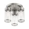 Livex Lighting Hillcrest 3 Light Brushed Nickel Ceiling 40474-91 - alternate 3