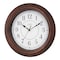La Crosse Technology Silent Movement Wall Clock, 12" 404-2630W - alternate 3