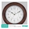 La Crosse Technology Silent Movement Wall Clock, 12" 404-2630W - alternate 4