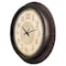 La Crosse Technology Antique Finish Wall Clock, 14" 404-2635 - alternate 2