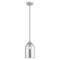 Livex Lighting Art Glass Mini Pendants 1 Light Brushed Nickel Mini Pendant 40649-91 - alternate 3