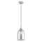 Livex Lighting Art Glass Mini Pendants 1 Light Brushed Nickel Mini Pendant 40649-91 - alternate 2