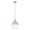 Livex Lighting Stockholm 1 Light Brushed Nickel Mini Pendant 40684-91 - alternate 4
