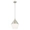 Livex Lighting Stockholm 1 Light Brushed Nickel Mini Pendant 40684-91 - alternate 3
