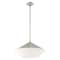 Livex Lighting Stockholm 1 Light Brushed Nickel Pendant 40689-91 - alternate 2