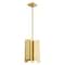 Livex Lighting Varick 1 Light Satin Brass Mini Pendant 40691-12 - alternate 5