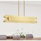 Livex Lighting Varick 5 Light Satin Brass Linear Chande 40695-12 - alternate 1