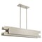 Livex Lighting Varick 5 Light Brushed Nickel Linear Chandelier 40695-91 - alternate 2