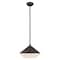 Livex Lighting Stockholm 1 Light Bronze Mini Pendant 40715-07 - alternate 1