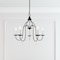 Livex Lighting Alessia 5 Light Black Chandelier 40795-04 - alternate 1