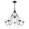 Livex Lighting Alessia 5 Light Black Chandelier 40795-04 - alternate 3