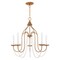 Livex Lighting Alessia 5 Light Antique Gold Leaf Chandelier 40795-48 - alternate 5