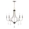 Livex Lighting Glendale 5 Light Brushed Nickel Chandelier 40885-91 - alternate 1