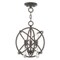 Livex Lighting Aria 3 Light English Bronze Convertible Mini Chandelier/Ceiling Mount 40903-92 - alternate 1