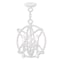 Livex Lighting Aria 3 Light Antique White Convertible Mini Chandelier/Ceiling Mount 40904-60 - alternate 1