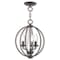 Livex Lighting Arabella 3 Light English Bronze Convertible Chandelier/Ceiling Mount 40913-92 - alternate 1