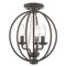 Livex Lighting Arabella 3 Light English Bronze Convertible Chandelier/Ceiling Mount 40913-92 - alternate 2