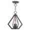 Livex Lighting Prism 2 Light Bronze Convertible Mini Ch 40922-07 - alternate 1