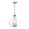Livex Lighting Prism 2 Light Brushed Nickel Convertible Chandelier/Ceiling Mount 40922-91 - alternate 1