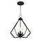 Livex Lighting Prism 3 Light Bronze Convertible Mini Chandelier/Ceiling Mount 40923-07 - alternate 6