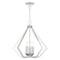 Livex Lighting Prism 5 Light Polished Chrome Chandelier 40925-05 - alternate 1