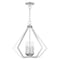 Livex Lighting Prism 5 Light Polished Chrome Chandelier 40925-05 - alternate 2