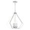 Livex Lighting Prism 5 Light Polished Chrome Chandelier 40925-05 - alternate 4