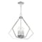 Livex Lighting Prism 5 Light Polished Chrome Chandelier 40925-05 - alternate 3