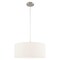 Livex Lighting Clark 1 Light Brushed Nickel Pendant Chandelier 41090-91 - alternate 4