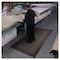 Notrax Antifatigue Mat, 60 ft L x 2 ft W, 3/8 in Thickness, Closed Cell PVC Foam, Corrugated, Black 410R0324BL - alternate 3